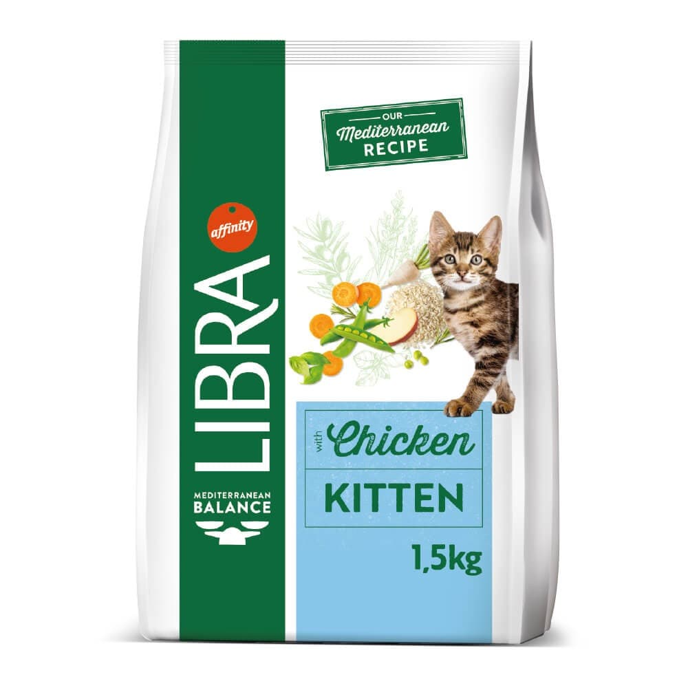Libra Kitten Gatinho Frango - Ração para gatinhos - Conceito Animal