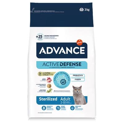 Advance Sterilized Adult Peru Arroz - Ração para gatos esterilizados - Conceito Animal