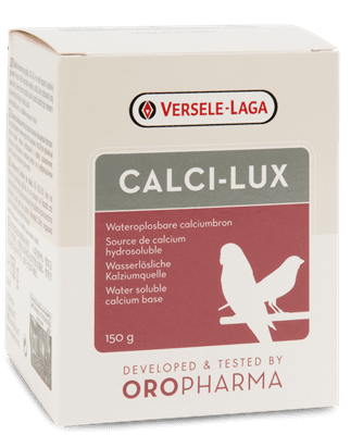 CALCI-LUX Versele-Laga cálcio em pó para aves - Conceito Animal