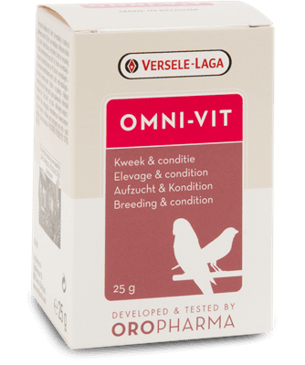 OMNI-VIT Versele-Laga multivitamínico em pó para aves - Conceito Animal