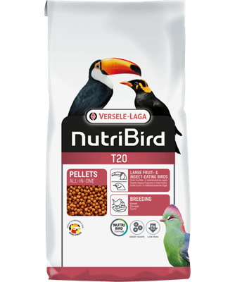 Nutribird T20 para tucanos e aves frugívoras - Conceito Animal