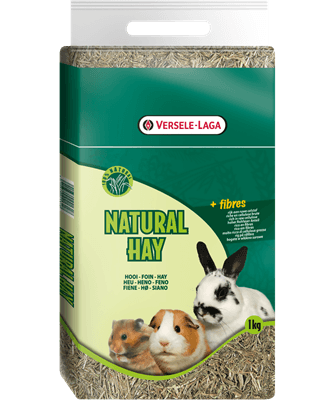 Feno Natural Hay Versele-Laga - feno premium rico em fibra para coelhos, cobaias e chinchilas - Conceito Animal