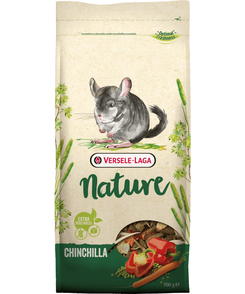 Nature Chinchilla mistura completa Versele-Laga para chinchilas domésticas - Conceito Animal