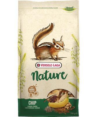 Nature Chip Versele-Laga mistura natural para esquilos - Conceito Animal