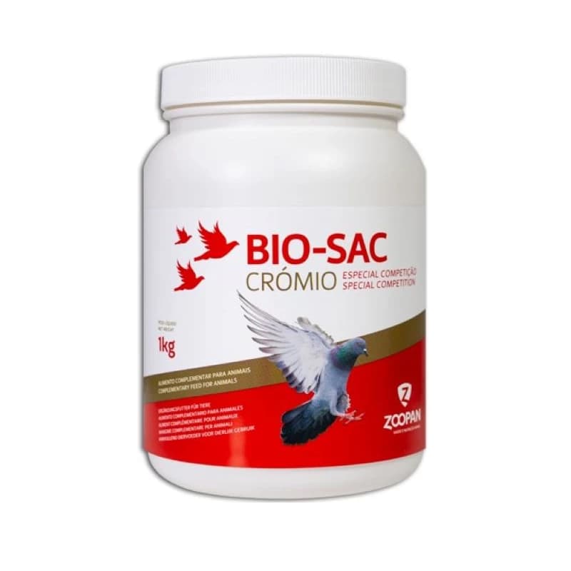 Bio Sac Crómio Zoopan - suplemento mineral líquido com crómio e leveduras vivas para aves ornamentais - Conceito Animal
