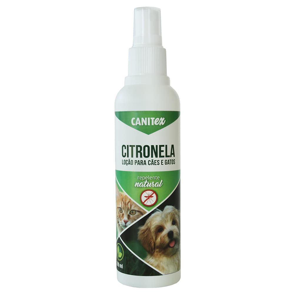 Canitex Loção Citronela protetor natural contra insetos - Conceito Animal