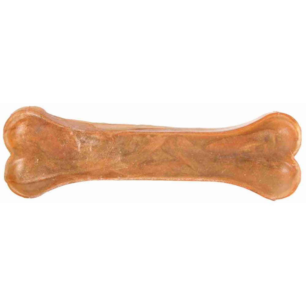 Osso Prensado Trixie em blister individual - Snack natural de pele de vaca para cães - Conceito Animal