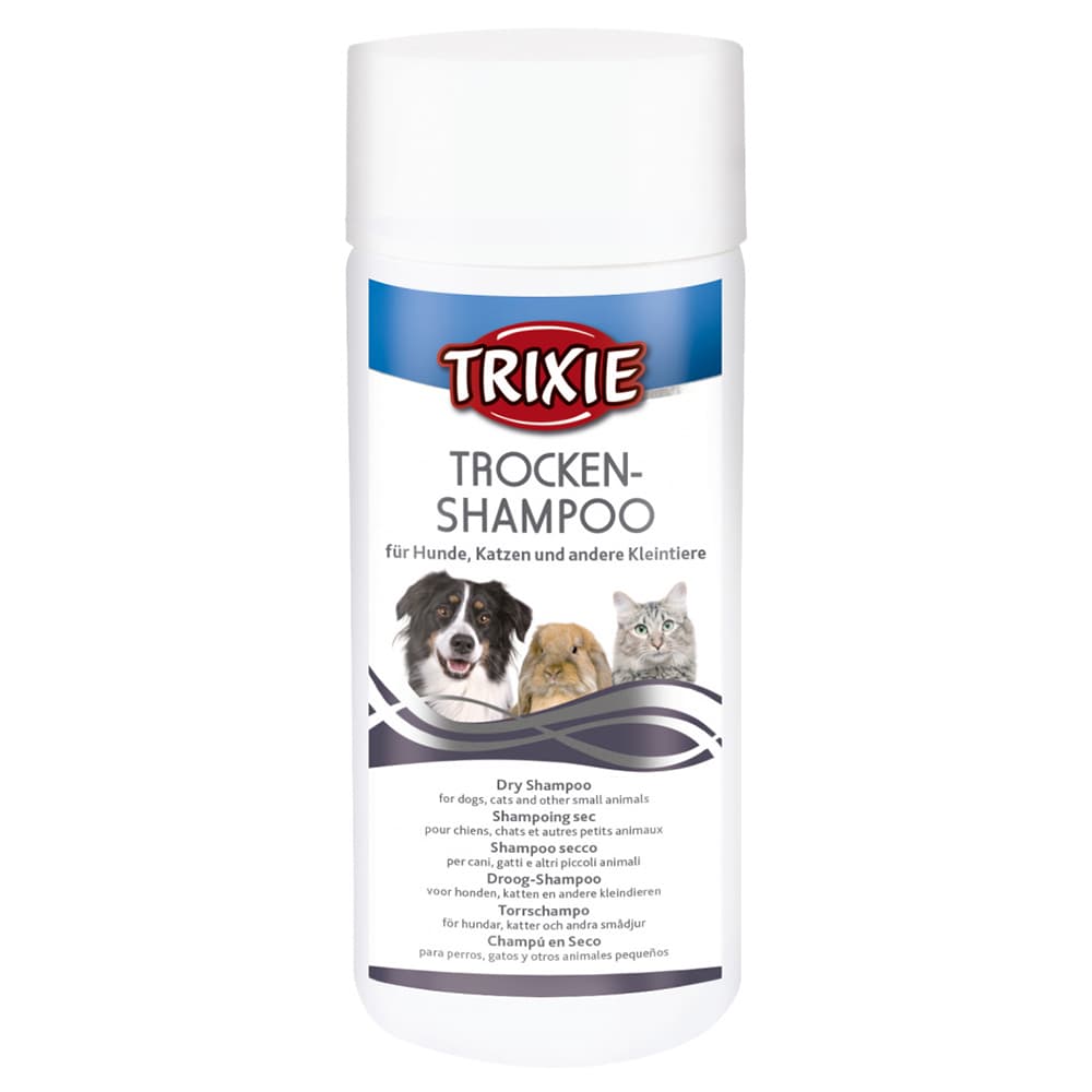Trixie Champô em Pó Limpeza a Seco para cães e gatos - Higiene sem água - Conceito Animal
