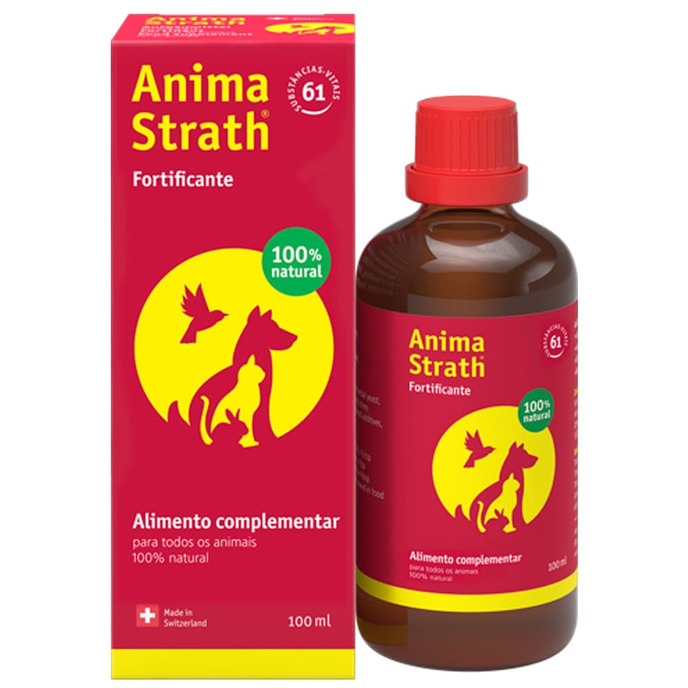 Anima-Strath Suplemento Fortificante para cães, gatos e cavalos - Conceito Animal