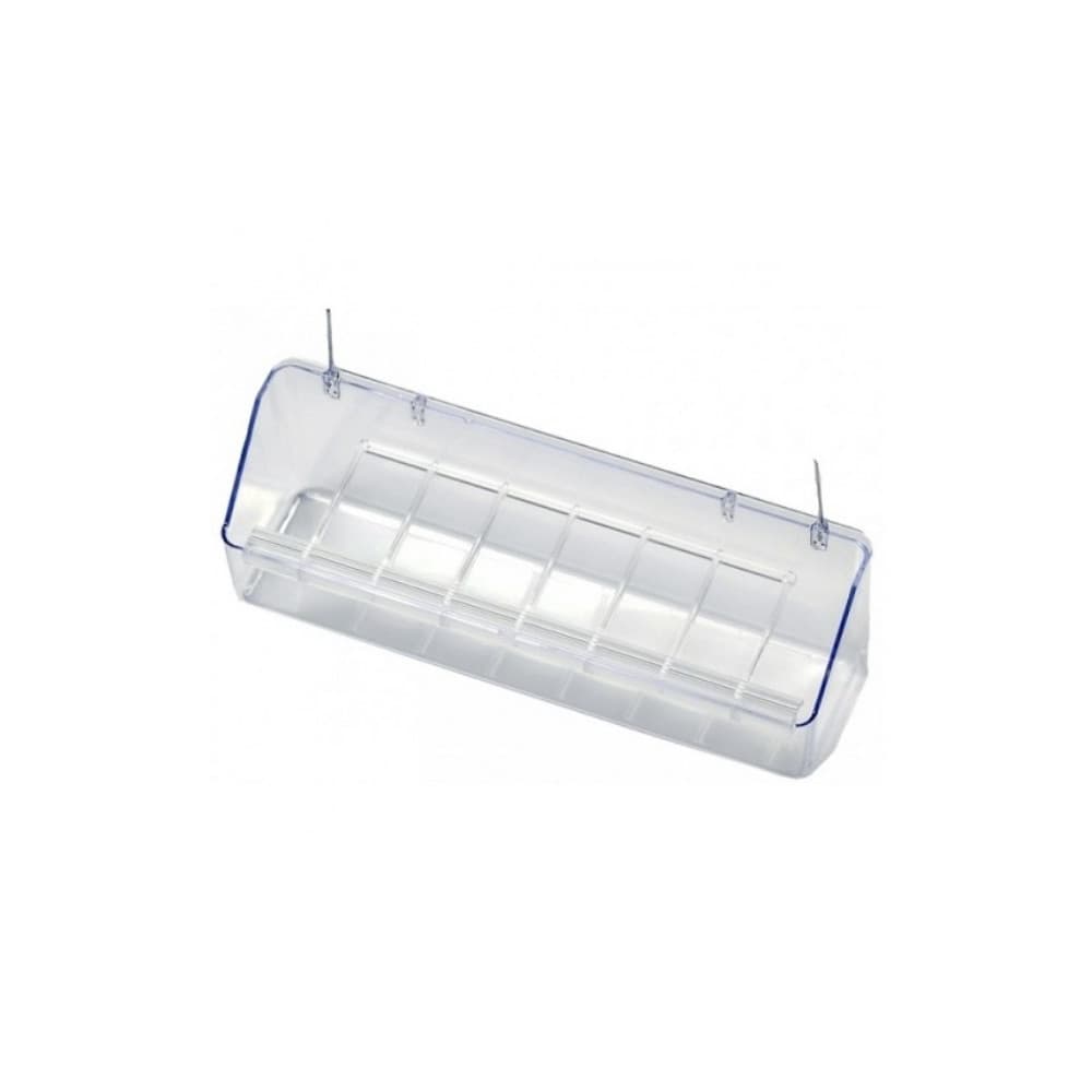 Comedouro Universal com Grelha 2GR em plástico atóxico para aves de gaiola - Conceito Animal