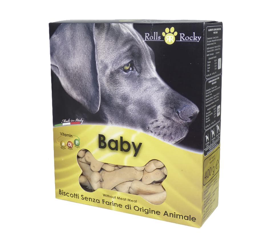 Snack Rolls Rocky Biscoito Baby cachorros - Conceito Animal