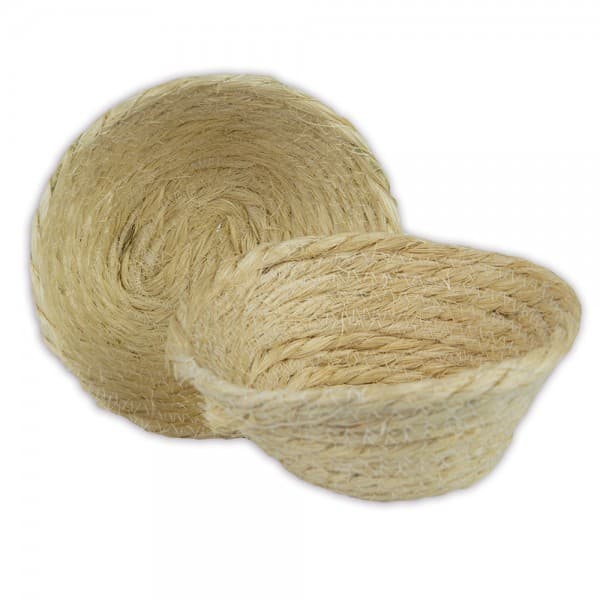 Ninho Sisal Canários Pequeno 8cm - Conceito Animal
