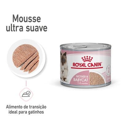 Royal Canin Mother Babycat Ultra Soft Mousse - Comida húmida para gatinhos - Conceito Animal