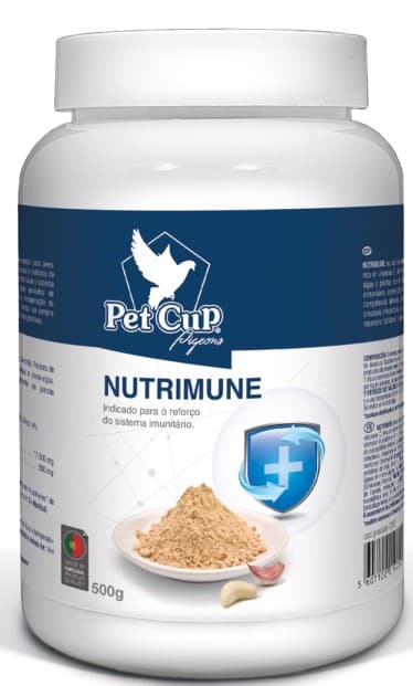 Pet Cup Nutrimune complemento imunitário líquido para aves com vitaminas e minerais - Conceito Animal