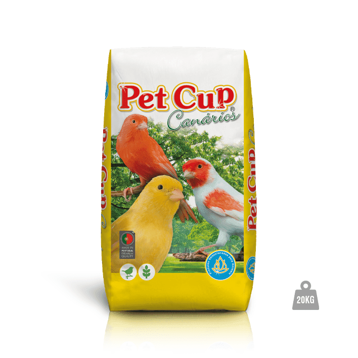 Pet Cup Canário Dieta Premium - mistura light de sementes para canários com obesidade - Conceito Animal