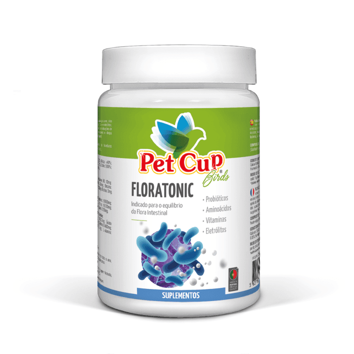 Pet Cup Floratonic - tónico botânico natural para aves de gaiola e viveiro - Conceito Animal
