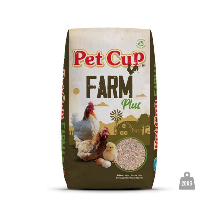 Pet Cup Mistura Frangas Recria - alimento completo para frangas em crescimento - Conceito Animal