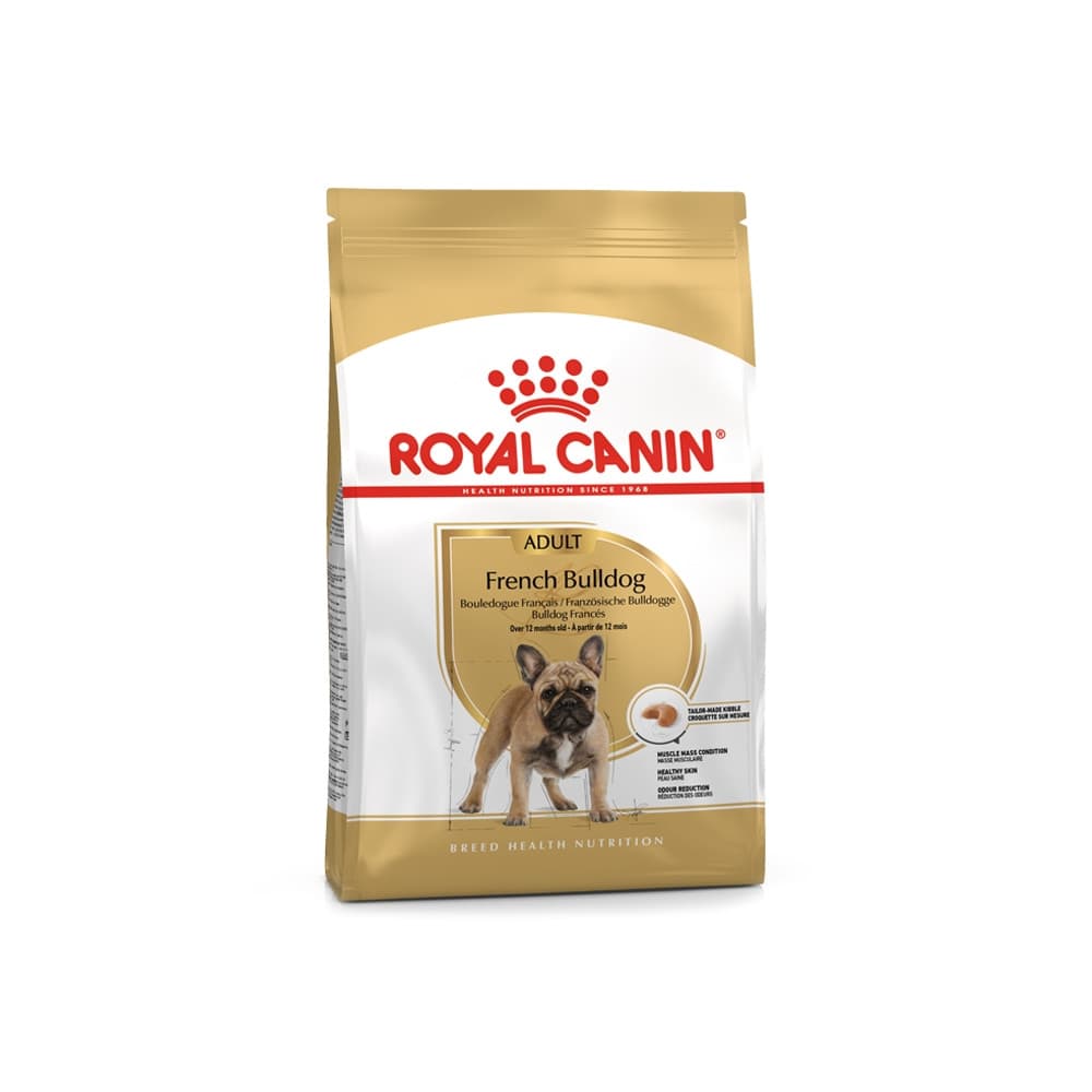 Royal Canin Bulldog Francês Adult Cão Raça - ração seca breed-specific para Bulldog Francês adulto - Conceito Animal