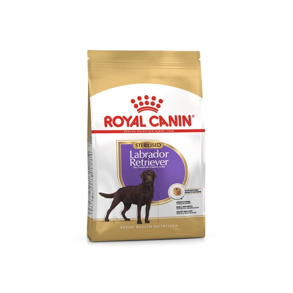 Royal Canin Labrador Sterilised Adult Cão - ração seca breed-specific para Labrador esterilizado adulto - Conceito Animal