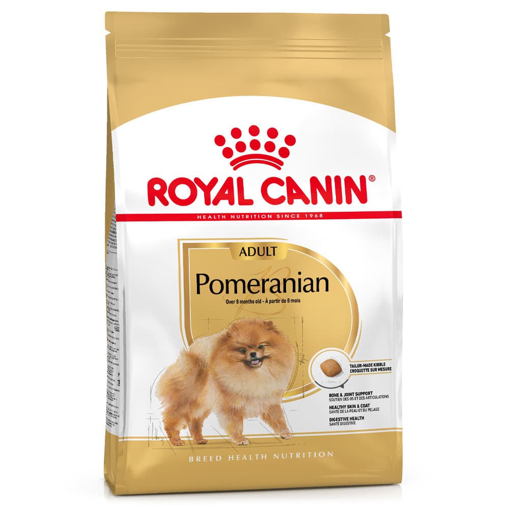 Royal Canin Pomerian Adult Cão Raça - ração seca breed-specific para Lulu da Pomerânia adulto - Conceito Animal