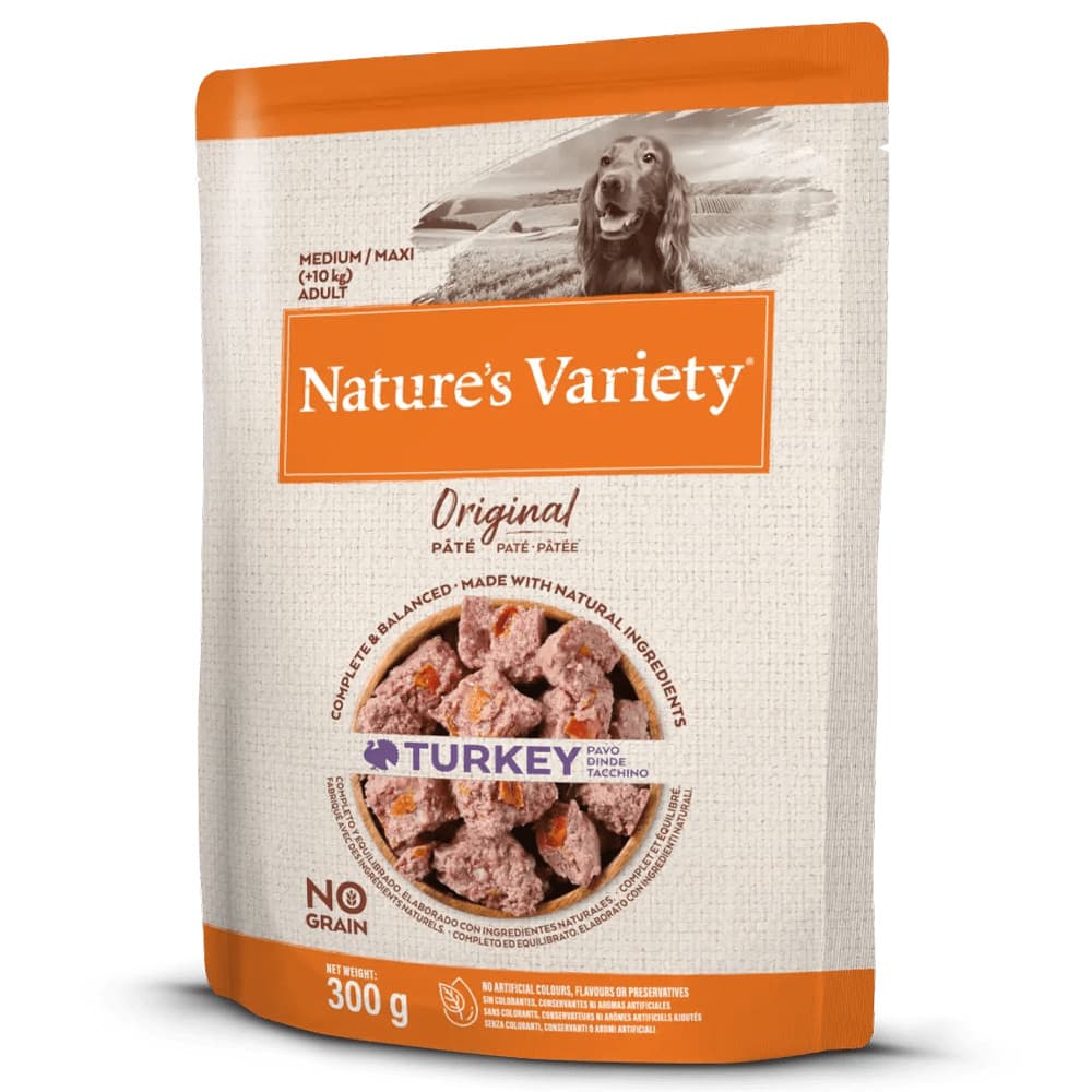 Nature's Variety Original Patê Cão Maxi Peru - alimento húmido sem cereais para cães - Conceito Animal